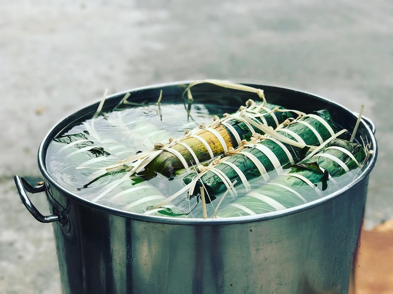 Bánh Mì Street Food in Vietnam