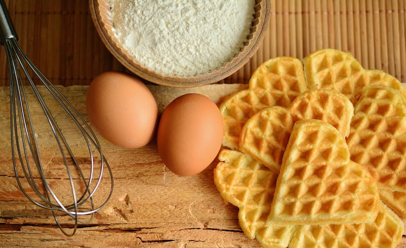 Decadent Waffle Dessert